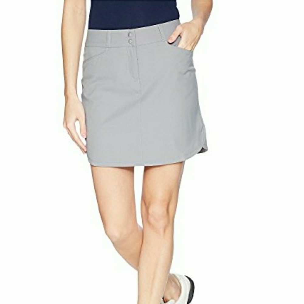 Women's Adidas Gray Golf Skort